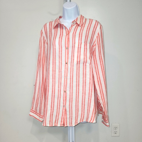 Long sleeve  button-up shirt Size L - Picture 2 of 6
